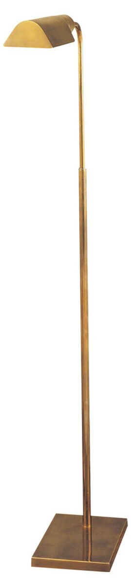 Brass library floor deals lamp