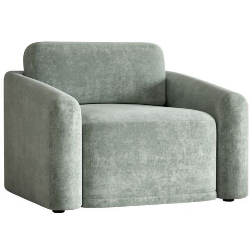 Lorien Performance Velvet Chair Lorien Performance Velvet Chair