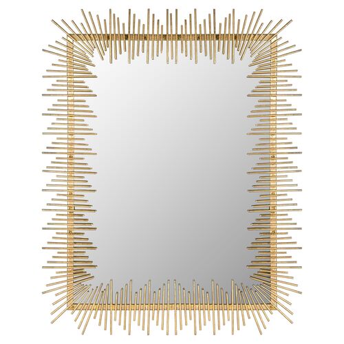 James Wall Mirror, Antiqued Gold~P60839084