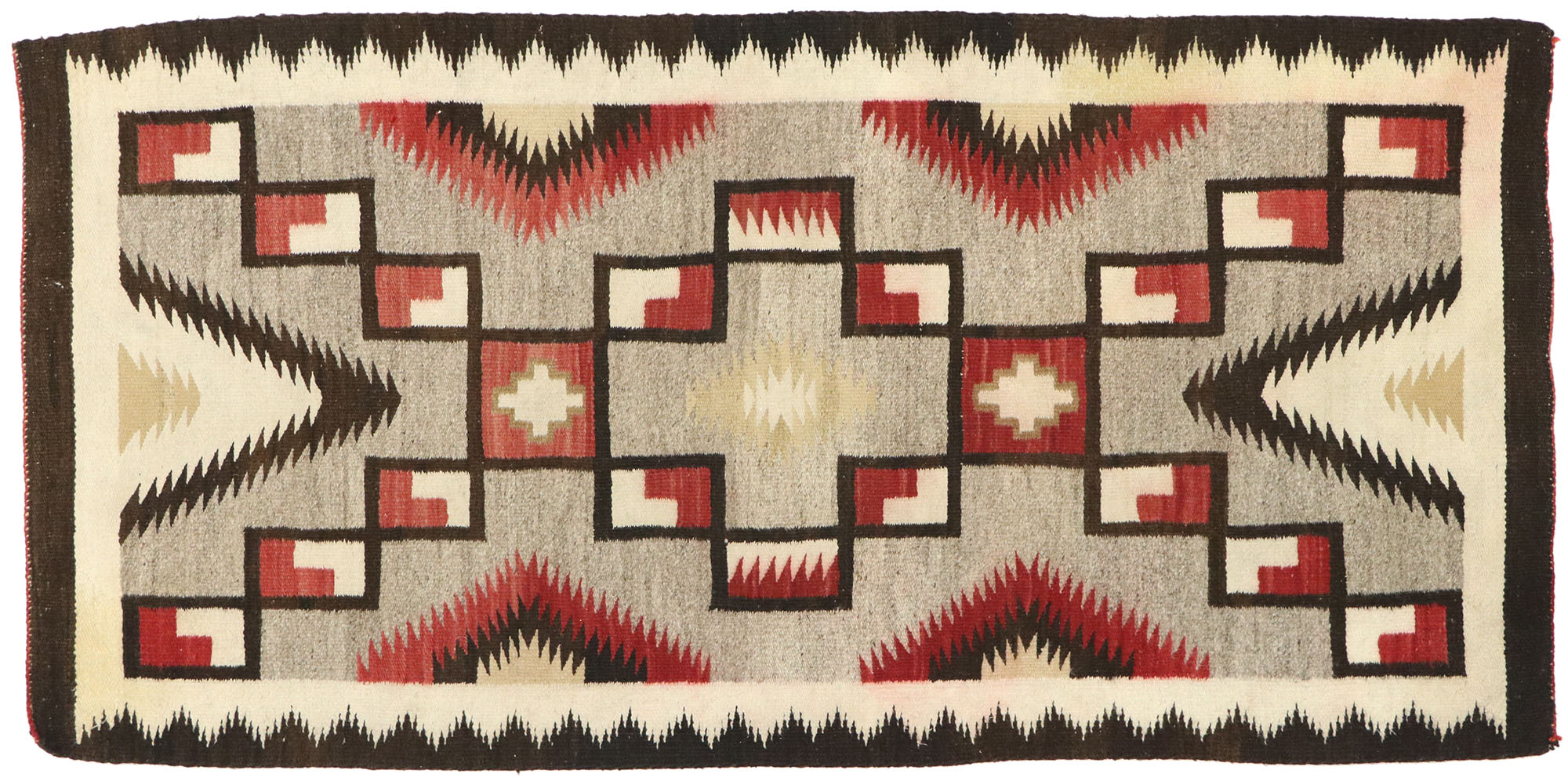 Vintage Navajo Kilim Rug, 3'00" x 5'11"~P77639257