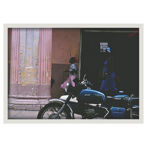 Selby Pena, Cuba Motorcycle~P77244961