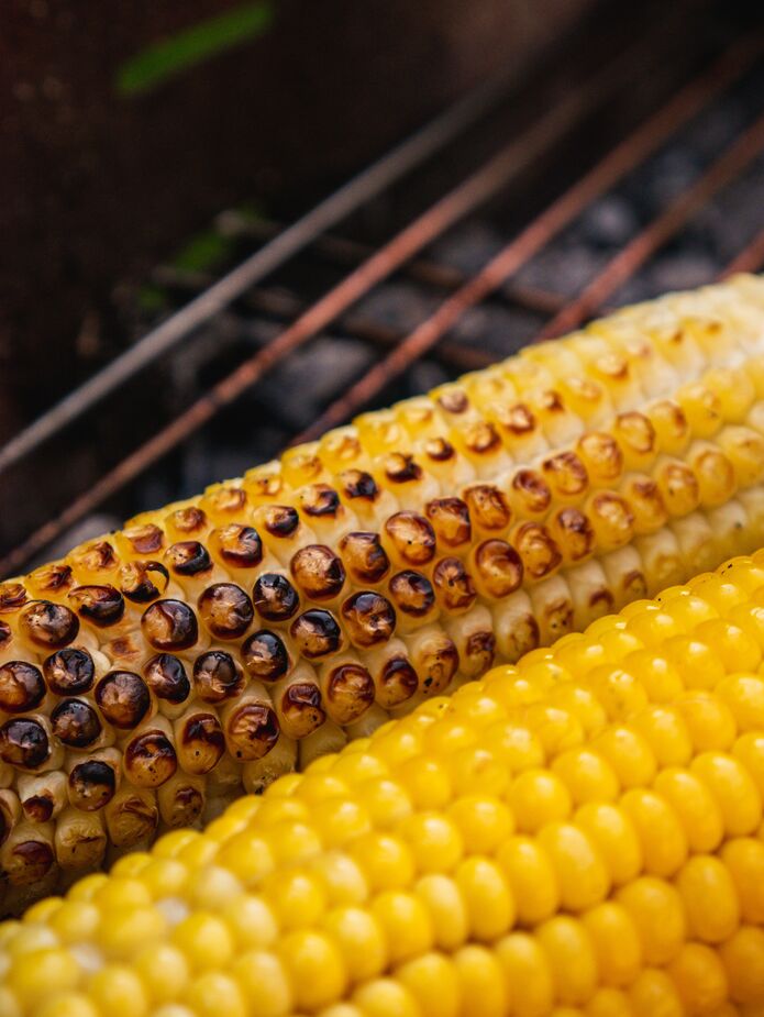 You can make the succotash ahead of time except for adding the arugula and basil; save that step until just before serving. Photo by Robert Krčmar/Unsplash.
