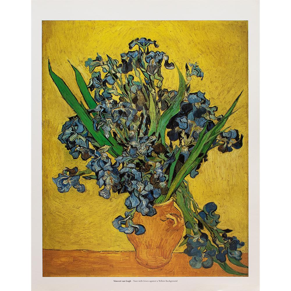 Van Gogh "Vase With Irises" Poster~P77660770