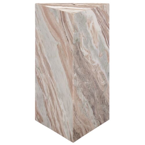 Cirel Triangle Marble Drink Table