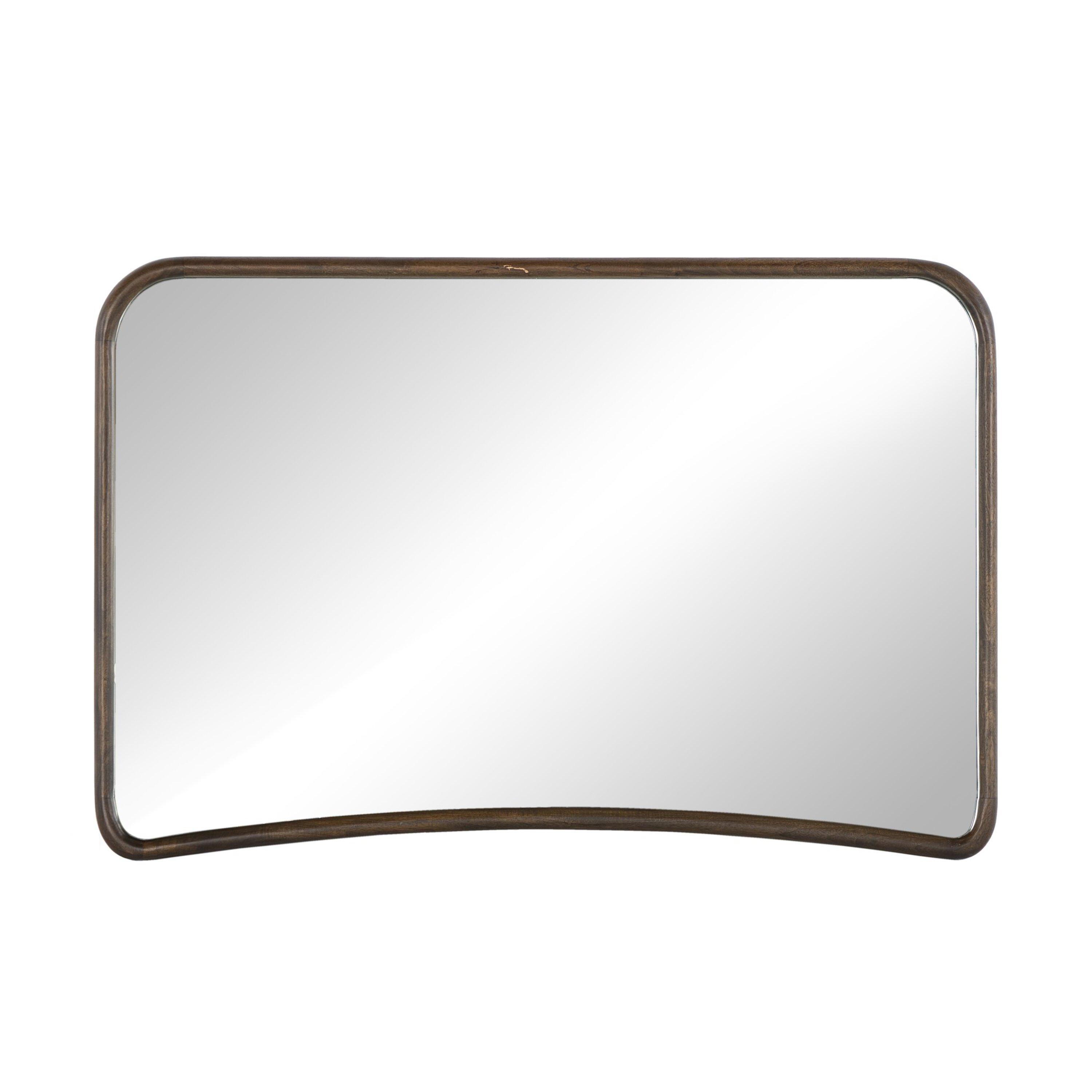 Valtrix Mantel Mirror, Aged Brown
