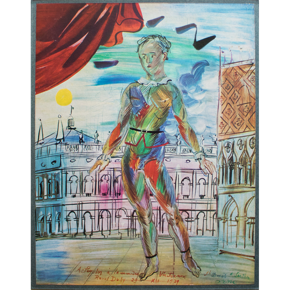 1940s Raoul Dufy, Venetian Harlequin~P77550847