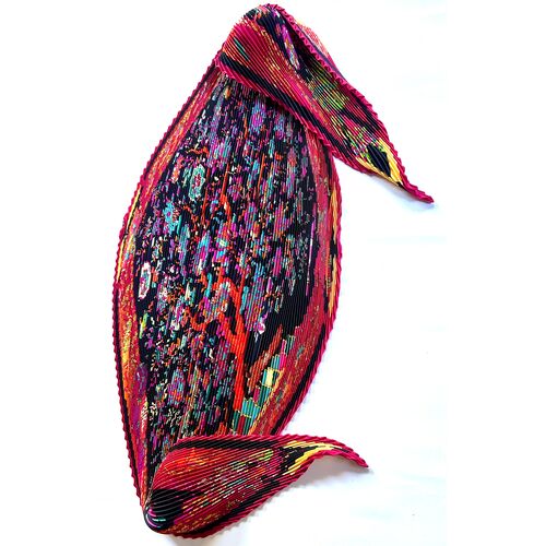 Hermes Fantaisies Indiennes Pleats Scarf~P77737975