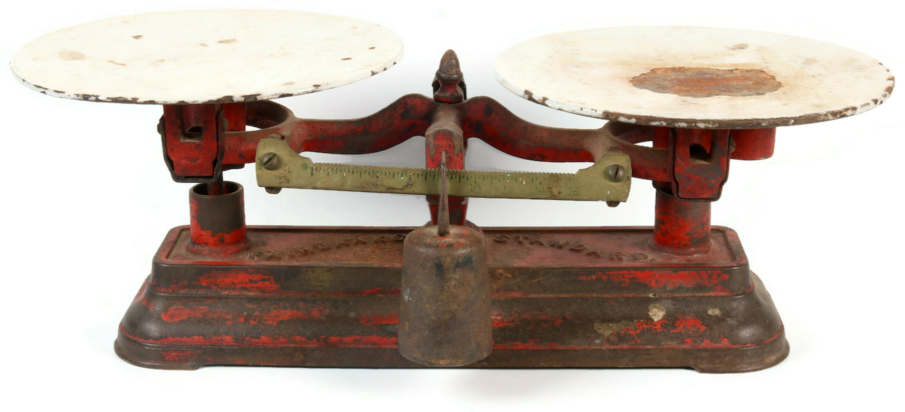 Antique Cast Iron Balance Scale~P77614253