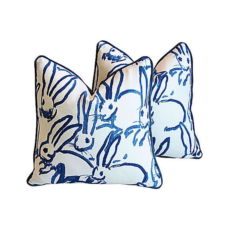 Groundworks Bunny Hutch Pillows, Pair