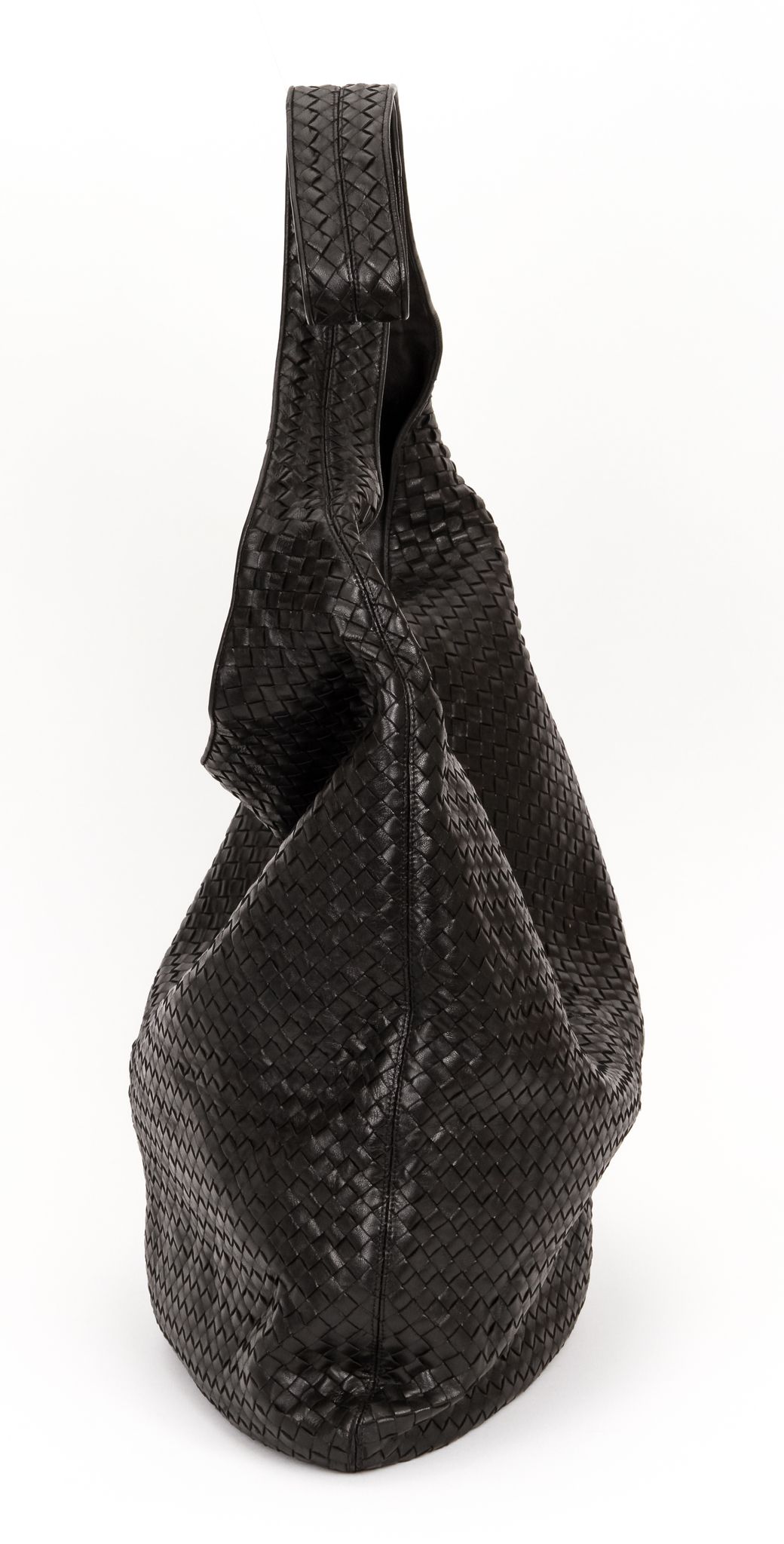 Bottega Veneta® Intrecciato Duo Bag in Black. Shop online now.