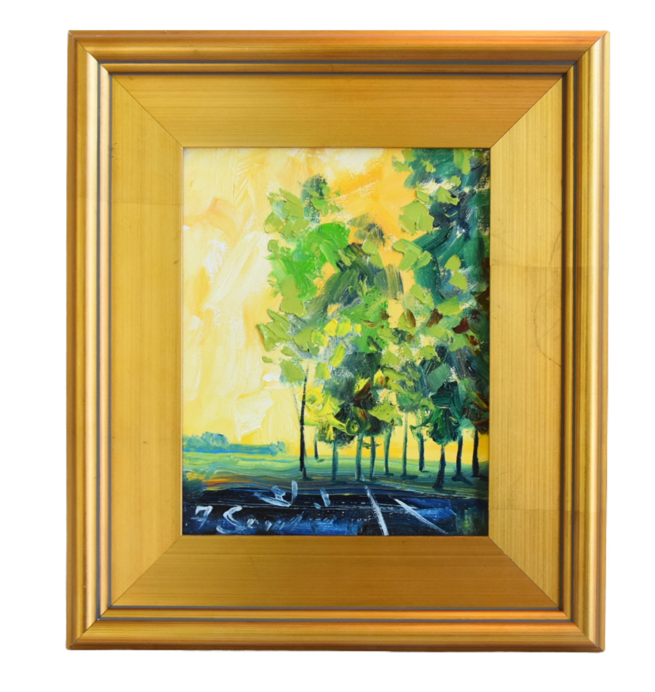 Impressionist Lush Landscape Painting~P77666183