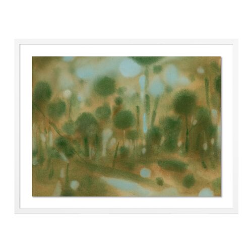 Laura Roebuck Through the Forest 2 Framed Paper