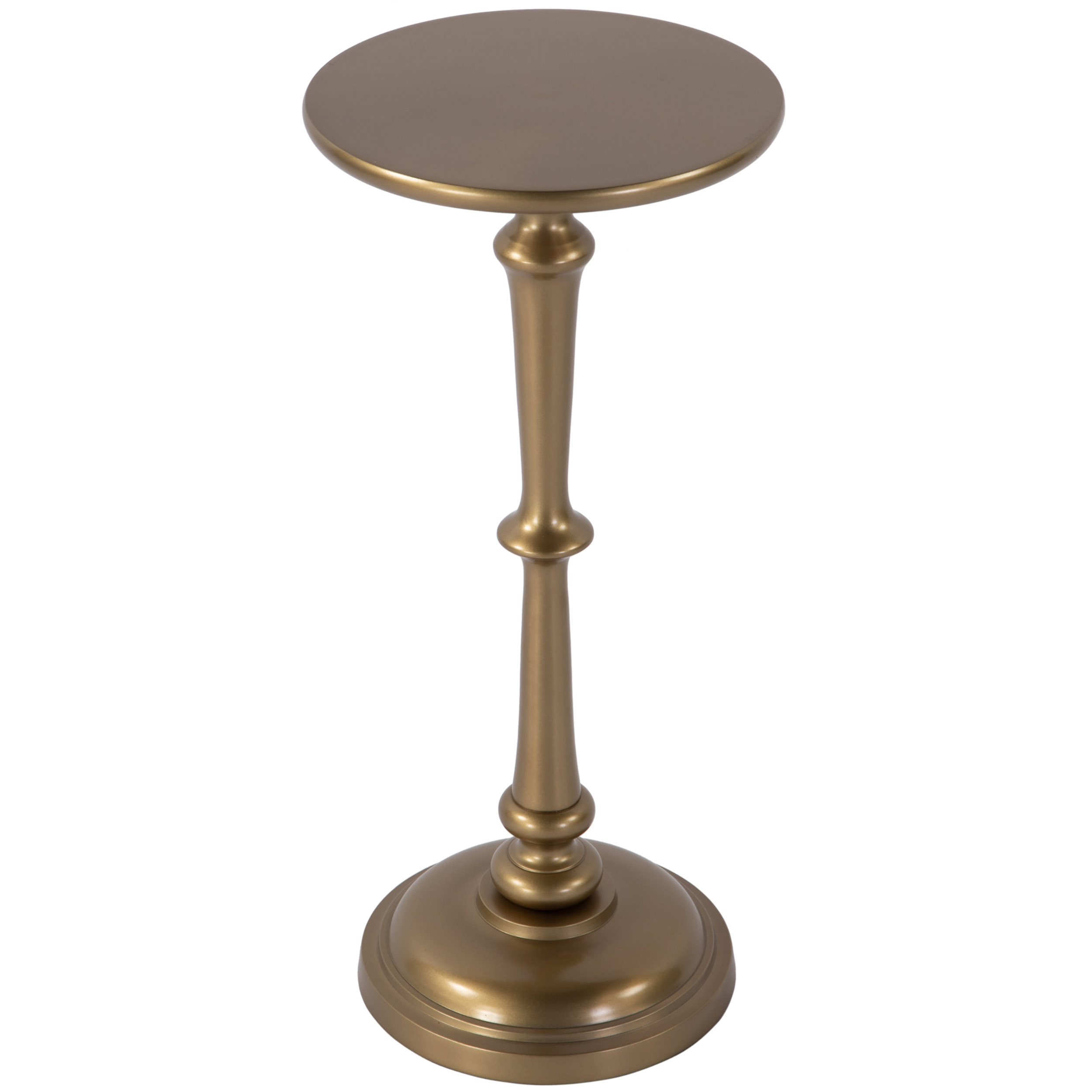 Fenwick Round Pedestal Base End Table