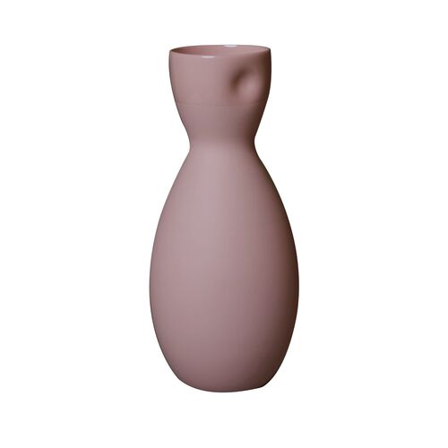 LULU ASA Vase en céramique Rose pâle 35,6 cm