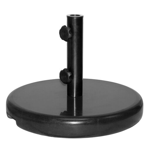 Stone Outdoor Umbrella Base, Ebony~P77619682