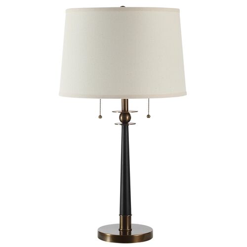 Agria Table Lamp, Black
