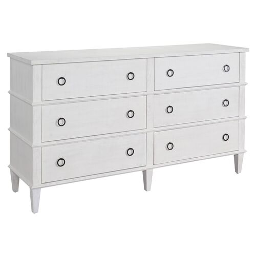 Owen 6-Drawer Dresser, White~P77633902