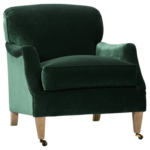 Elodie Velvet Accent Chair