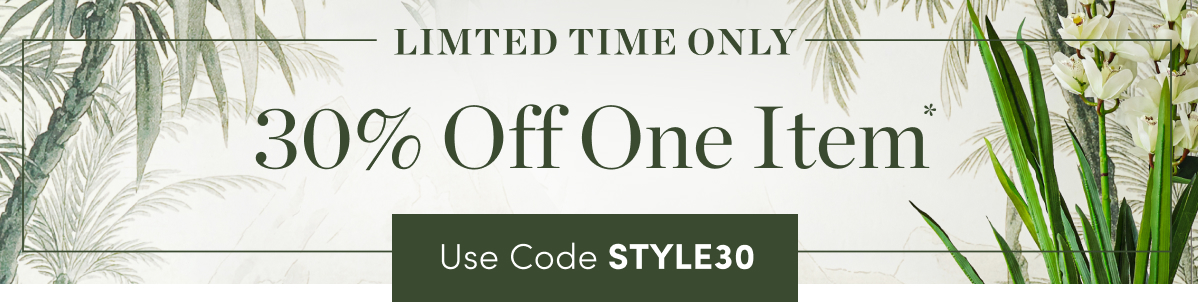 Up to 30 Percent Off Sitewide