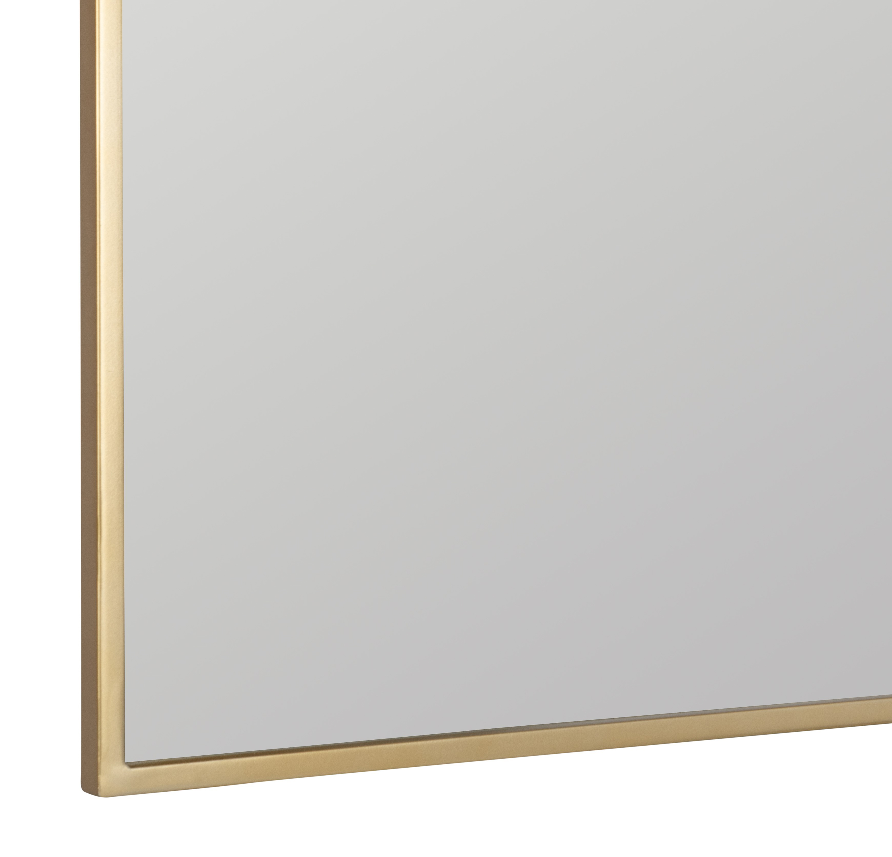 Juliette Wall Mirror, Antiqued Brass | One Kings Lane