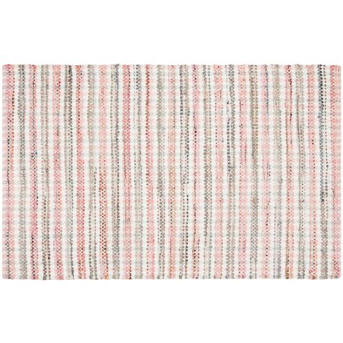 Locklyn Flat-Weave Rug, Pink/Multi