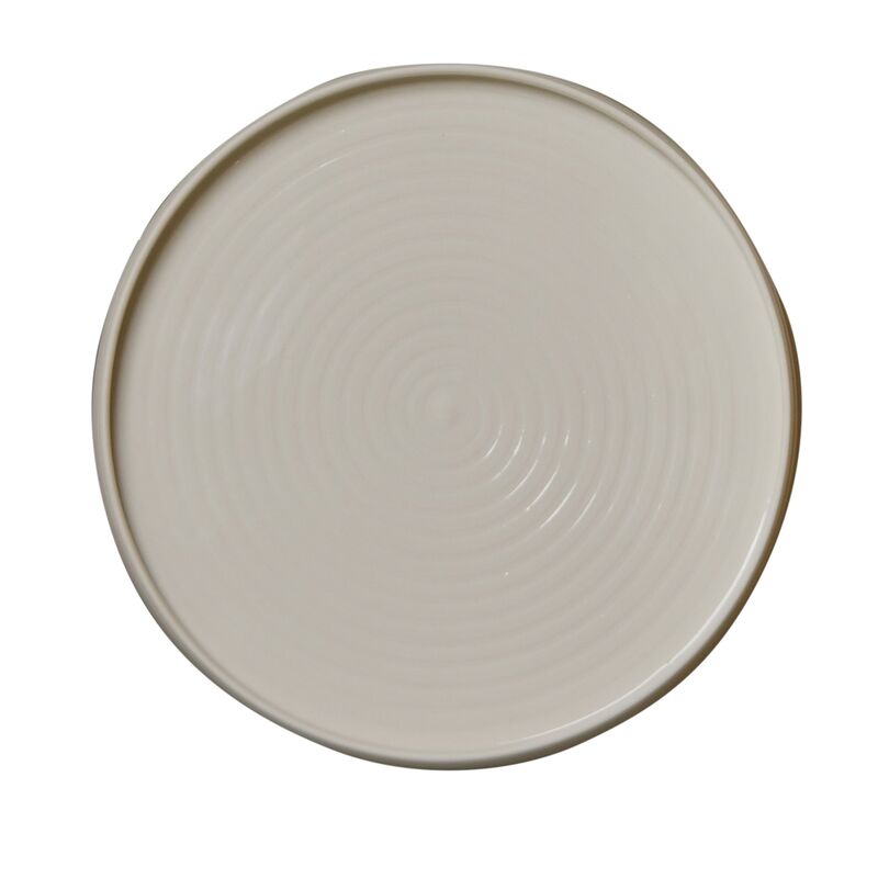 S/4 Cold Mountain Luncheon Plate, Bisque