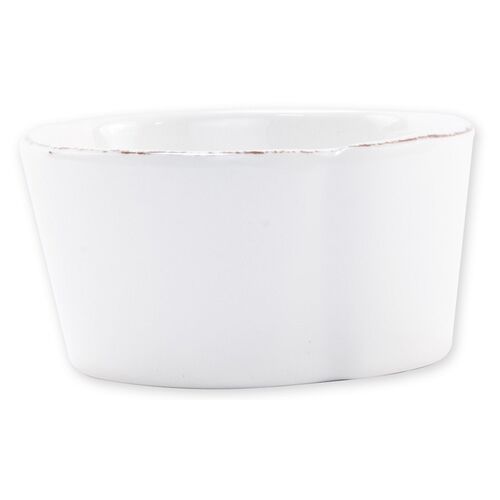 Lastra Melamine Condiment Bowl, White~P77532746