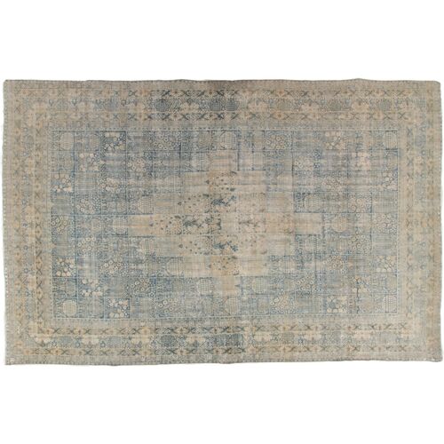 Kerman Hand Knotted Wool Blue - 11'10x18'4~P77704783