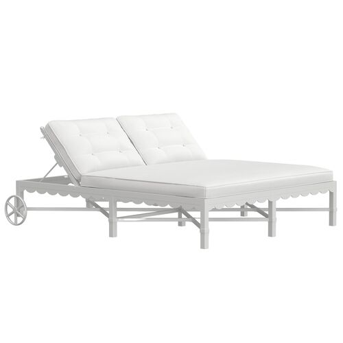 Riviera Outdoor Double Chaise Lounge Riviera Outdoor Double Chaise Lounge