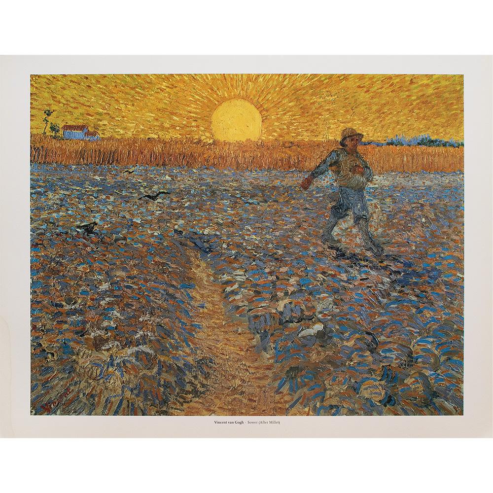 Van Gogh "Sower (After Millet)" Poster~P77660740