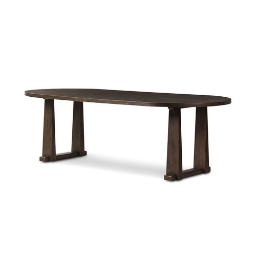 Ayla Dining Table, Brown