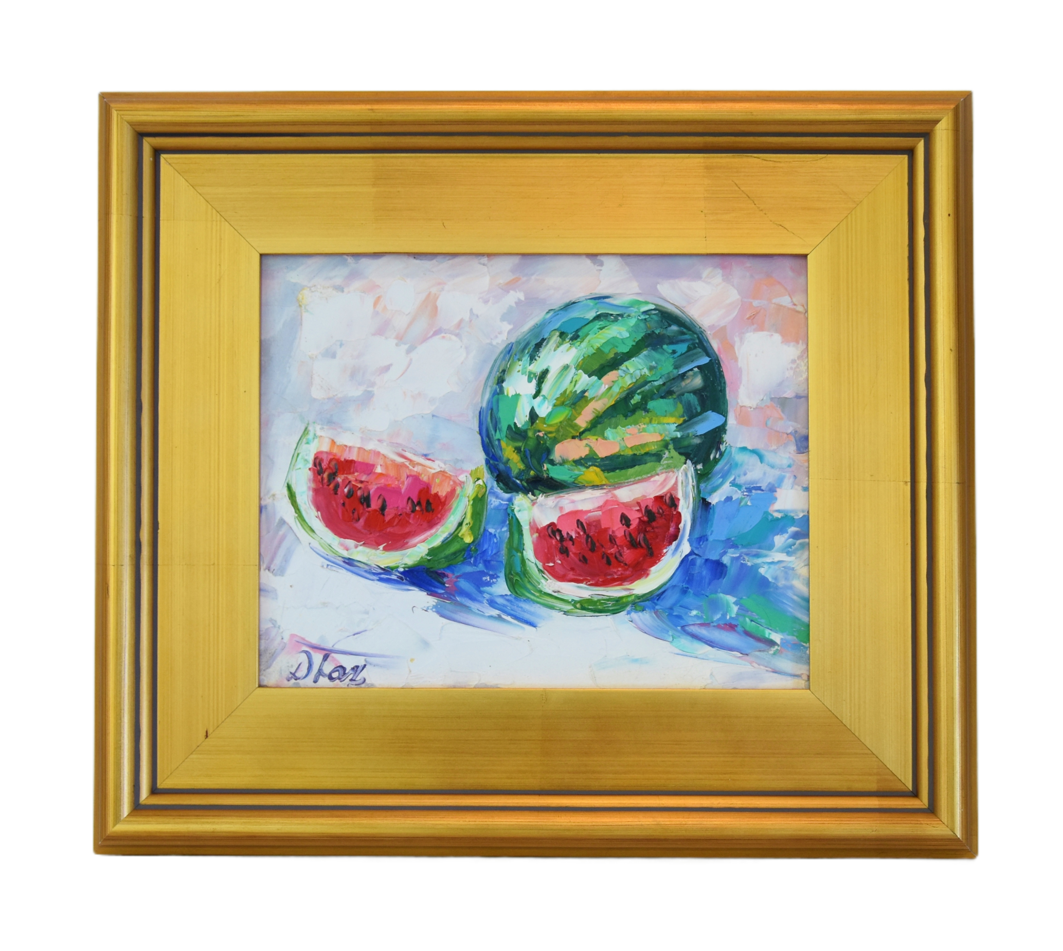 Dorothy Laz, Watermelon Oil Painting~P77687430