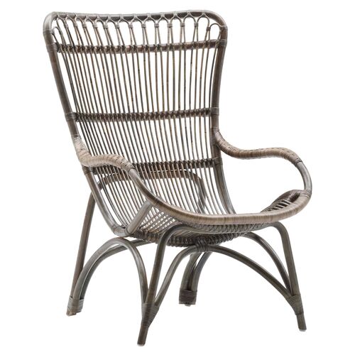 Monet Lounge Chair, Taupe Gray~P77497197