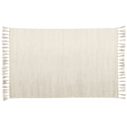 Henderson Flat-Weave Rug, Ivory/Light Gray~P77451290