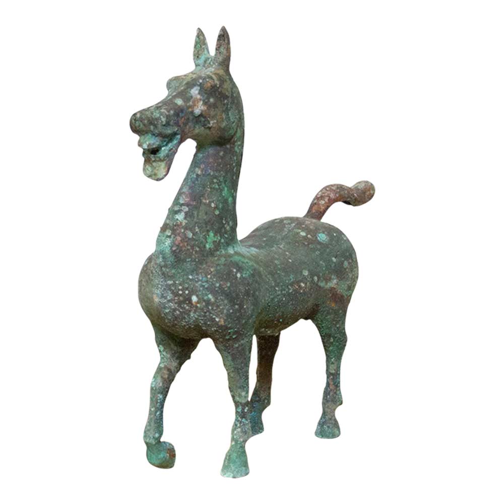 Antique Patinated Bronze Horse~P77684195