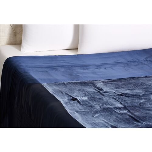 Silk Velvet Throw, Navy~P76612737