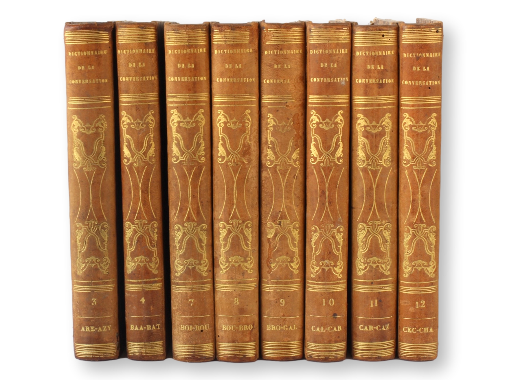 1837 French Conversation Books Set of 8~P77717119