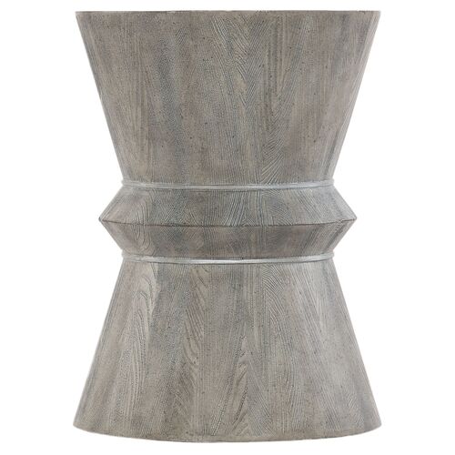 Melange Korena Accent Table, Gray
