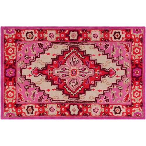Zad Rug, Red Pink/ Ivory~P77340083