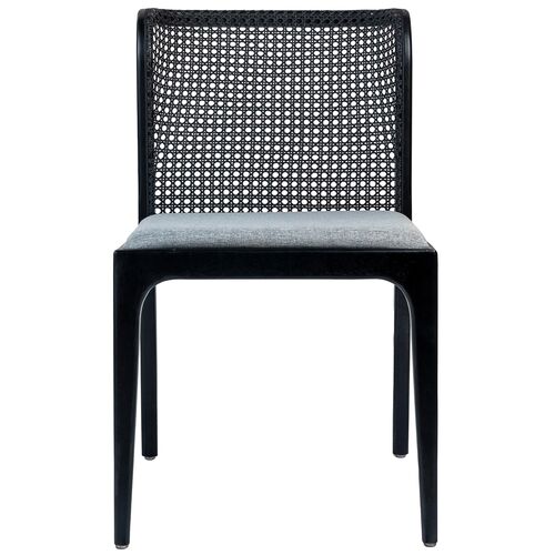 Martina Modern Brazilian Cane Side Chair