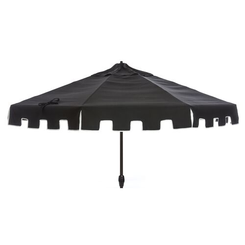 Nina Patio Umbrella, Black~P77326340