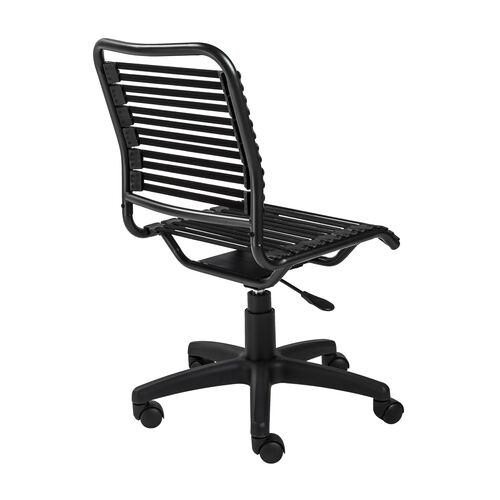 Flexara Bungie Flat Low Back Office Chair
