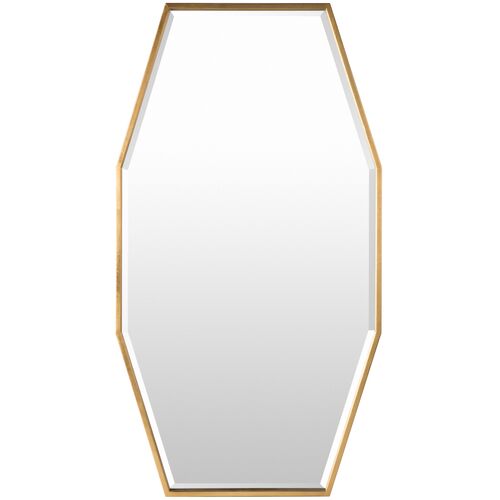 Ali Wall Mirror, Gold~P77582919