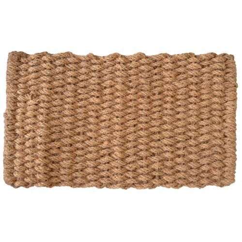 Embedded Rope Mat, Brown