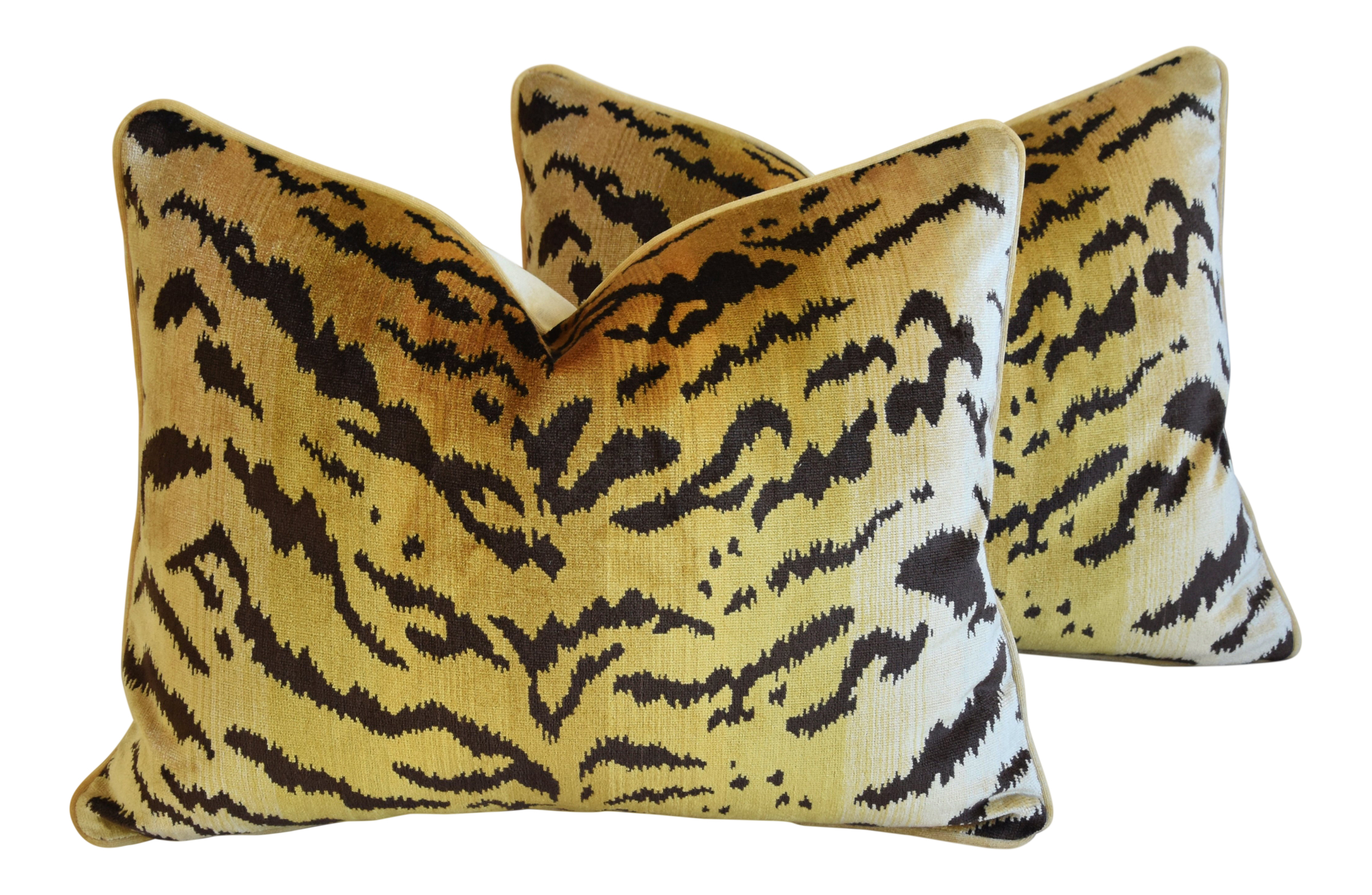 Scalamandre Le Tigre Tiger Pillows, Pr~P77694643