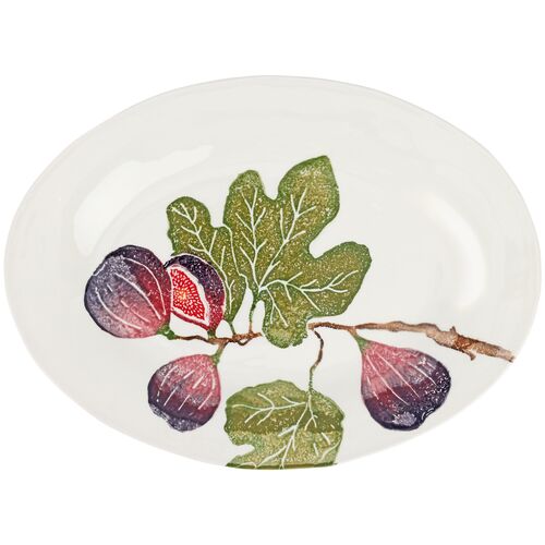 Fico Oval Platter, Multicolor