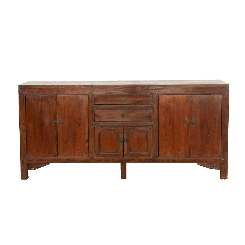 Antique Walnut Asian Scholar's Sideboard~P77738168