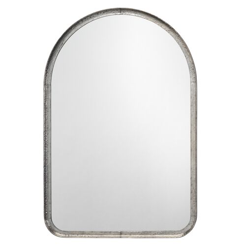 Arch Wall Mirror, Silver Leaf~P77638150