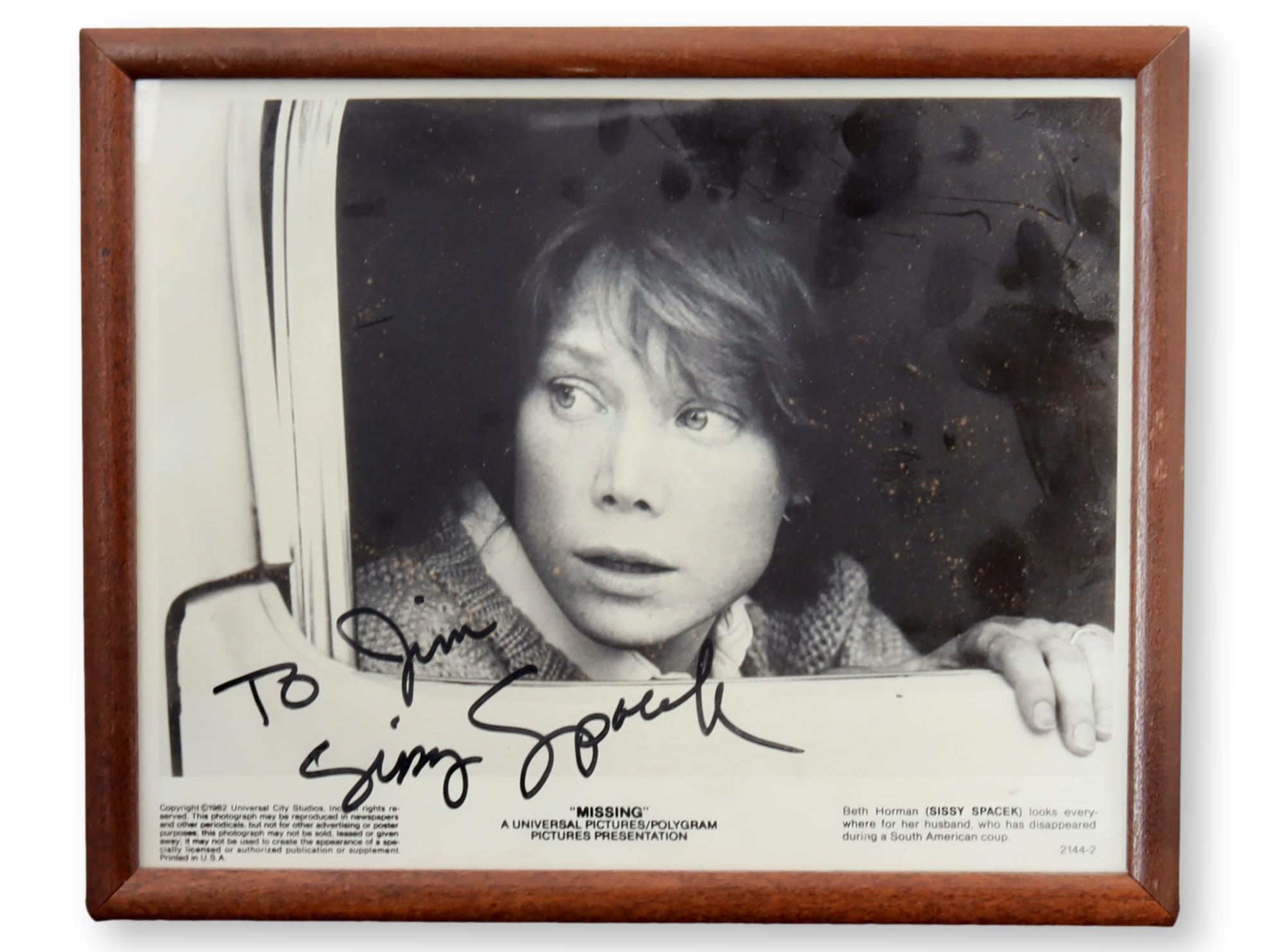 1970s Hollywood Icons Autographed Photos