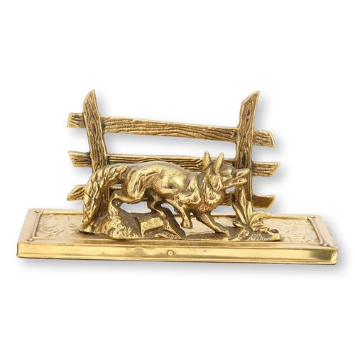 English Fox & Fence Letter Rack English Fox & Fence Letter Rack